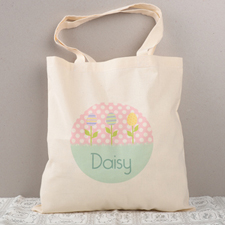 Easter Egg Tree Personalized Tote For Kids